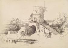 Border Tower, c1830s. Creator: William Dyce