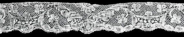 Border, Valenciennes, 1750/75. Creator: Unknown.