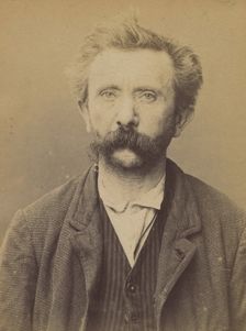 Bordes. Guillaume, Auguste. 40 ans, né à Centrayes (Aveyron). Tailleur. Pas de motif. 29/2..., 1894. Creator: Alphonse Bertillon