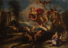 Boreas Abducting Orithyia. Creator: Chiari, Giuseppe Bartolomeo (1654-1727)