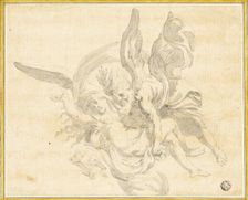 Boreas and Oreithyia, n.d. Creator: Unknown