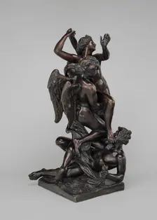 Boreas and Orithyia (Allegory of Air), original marble 1677/1681 (Marsy)...c. 1693-1716. Creator: Anselme Flamen