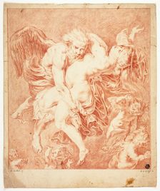 Boreas and Orytheia, n.d. Creator: Jan Lauwryn Krafft