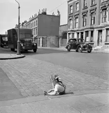 Bored child, Greater London, 1960-1965. Artist: John Gay