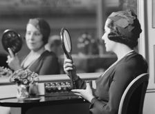 Bori, Lucrezia, Miss, portrait photograph, 1932 Apr. 6. Creator: Arnold Genthe