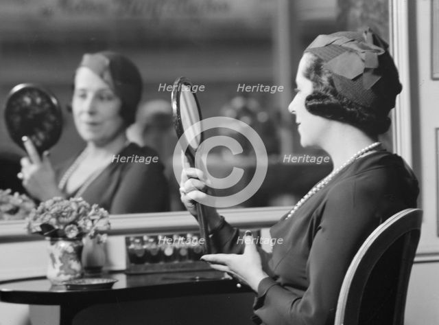 Bori, Lucrezia, Miss, portrait photograph, 1932 Apr. 6. Creator: Arnold Genthe.