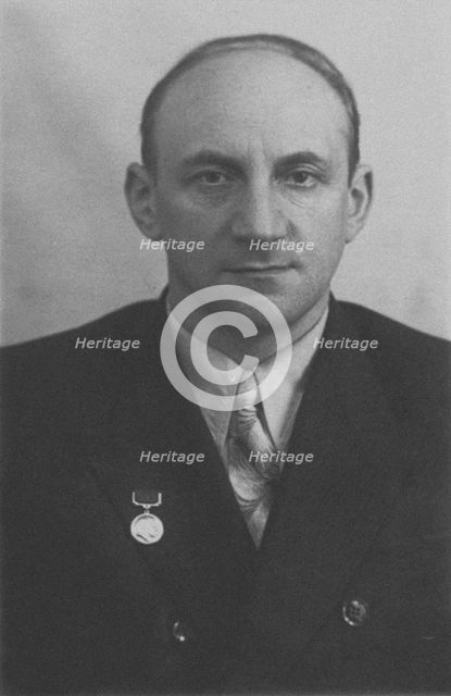 Boris Evseyevich Chertok Artist: Anonymous  