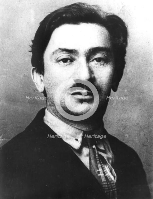 Boris Lvovich Brook - head of the KOMZET expedition to survey the Biro-Bidzhan region, 1924. Creator: Unknown.