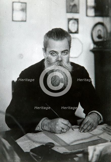 Boris Modzalevsky, Russian philologist, early 20th century. Artist: Unknown