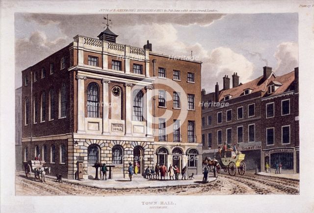 Borough High Street, Southwark, London, 1815. Artist: Anon