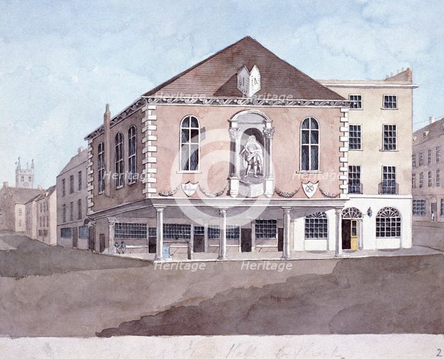 Borough High Street, Southwark, London, c1745. Artist: Anon