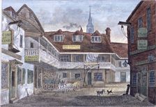 Borough High Street, Southwark, London, c1880. Artist: Anon