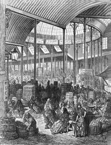 Borough Market 1872. Creator: Gustave Doré