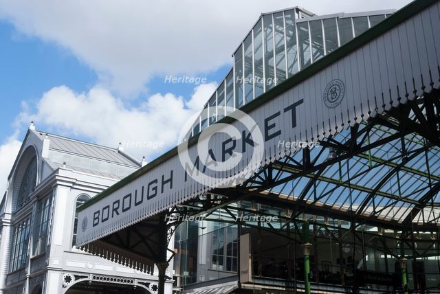 Borough Market, Southwark, London, 3/9/10.  Creator: Ethel Davies.