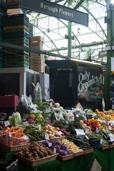Borough Market, Southwark, London, 3/9/10. Creator: Ethel Davies