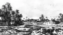 Borough of Karnak, Egypt 1881. Artist: G Heuer