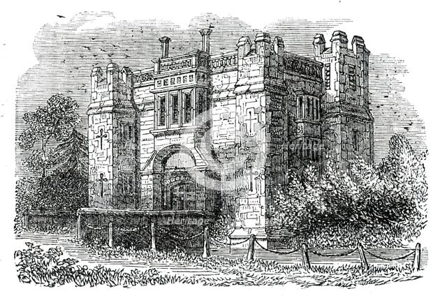 Borstall Tower, 1850. Creator: Unknown.