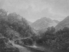 Borrowdale c19th century. Artist: John LeConte