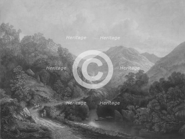 'Borrowdale', c19th century. Artist: John LeConte.