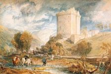 Borthwick Castle, 1818. Creator: JMW Turner