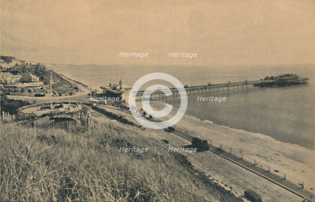 'Boscombe Pier and Sea Front', 1929. Artist: Unknown.