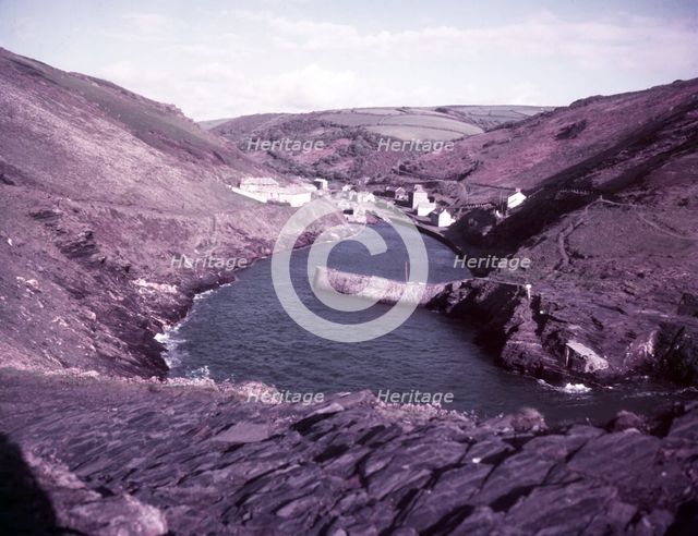 Boscastle harbour, Cornwall, c1955.  Creator: Arthur Charles Kirby Ware.