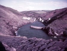 Boscastle harbour, Cornwall, c1955. Creator: Arthur Charles Kirby Ware
