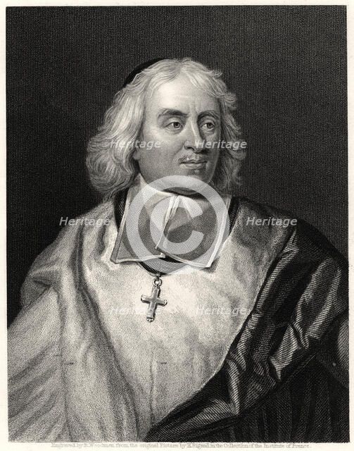 'Bossuet', 19th century. Artist: Richard Woodman