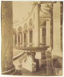 Bosquet de la Colonnade, les vasques, 1905. Creator: Eugene Atget