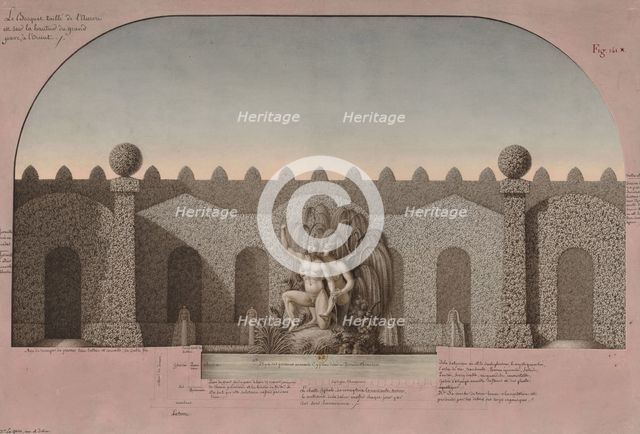 Bosquet de l'Aurore. Creator: Lequeu, Jean-Jacques (1757-1826).