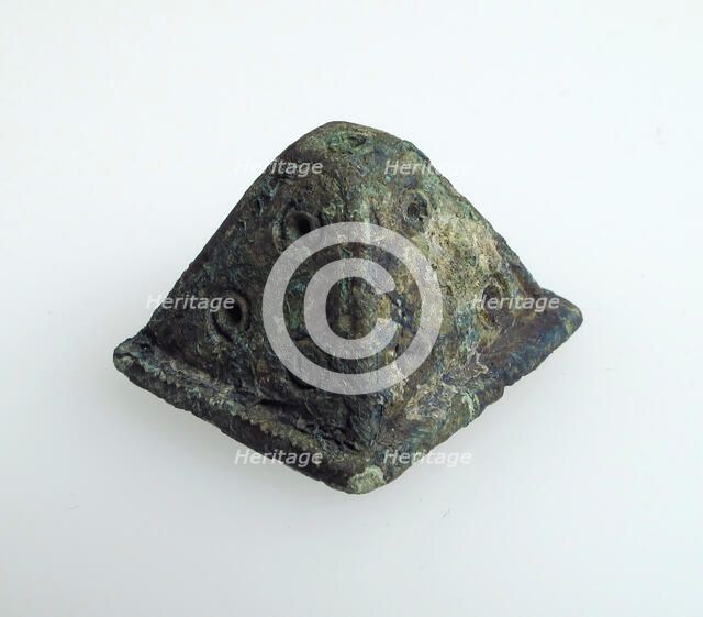 Boss, Pyramidal Hollow, Frankish, 500-700. Creator: Unknown.