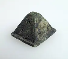 Boss, Pyramidal Hollow, Frankish, 500-700. Creator: Unknown