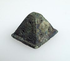 Boss, Pyramidal Hollow, Frankish, 500-700. Creator: Unknown