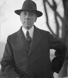 Bosworth, William Welles, Mr., portrait photograph, between 1916 and 1918. Creator: Arnold Genthe