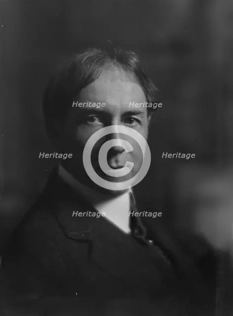 Bosworth, William Welles, Mr., portrait photograph, between 1916 and 1918. Creator: Arnold Genthe.