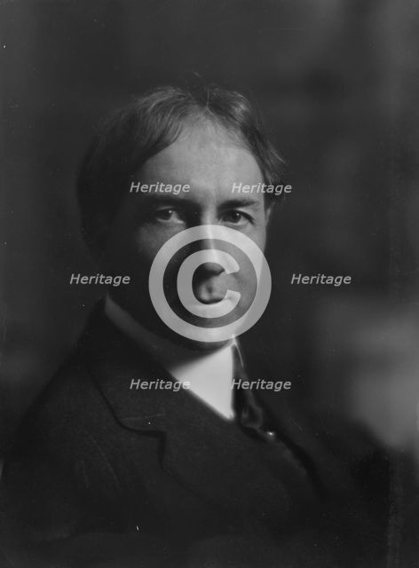 Bosworth, William Welles, Mr., portrait photograph, between 1916 and 1918. Creator: Arnold Genthe.