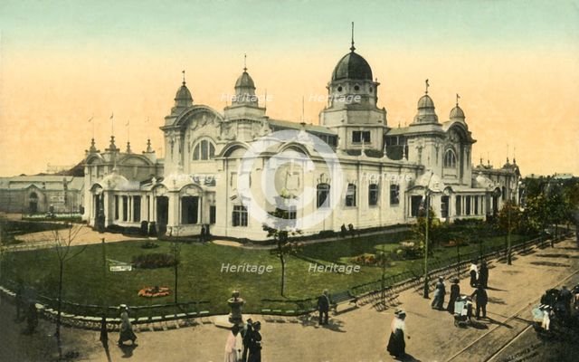 Bostock's Jungle, Coronation Exhibition, London, 1911. Creator: Unknown.