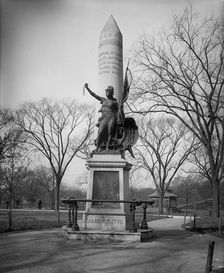 Boston, Mass., Boston Massacre Monument, between 1890 and 1906. Creator: Unknown