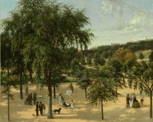 Boston Common, 1850/63. Creator: Unknown