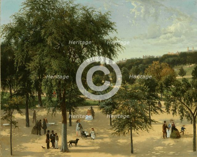 Boston Common, 1850/63. Creator: Unknown.