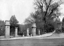 Boston Common, Boston, Massachusetts, USA, 1893.Artist: John L Stoddard