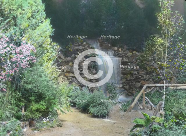 Boston Horticultural Society Exhibition, Horticultural Hall, Massachusetts Avenue, Mass., 1921. Creator: Frances Benjamin Johnston.