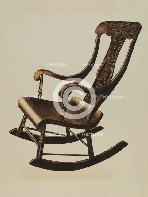 Boston Rocker, c. 1938. Creator: Einar Heiberg.