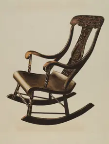 Boston Rocker, c. 1938. Creator: Einar Heiberg