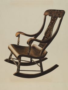 Boston Rocker, c. 1938. Creator: Einar Heiberg