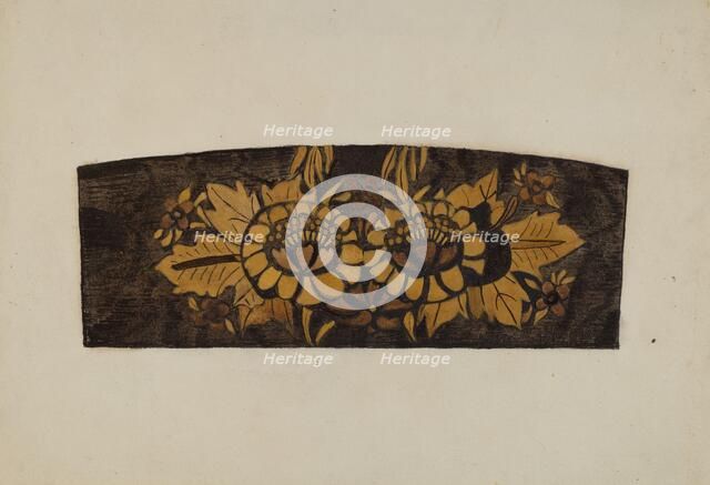 Boston Rocker, c. 1940. Creator: Genevieve Sherlock.