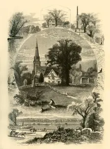 Boston Suburbs 1874. Creator: John J. Harley