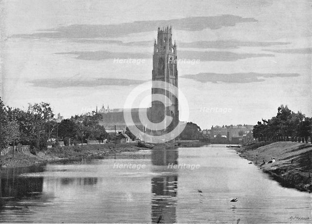 'Boston: The Church', c1896. Artist: F Beales.