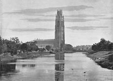 Boston: The Church c1896. Artist: F Beales