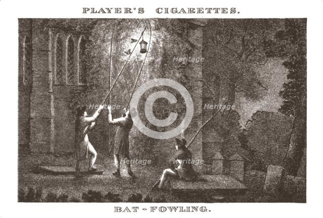 'Bat-Fowling', (1924).  Creator: Unknown.